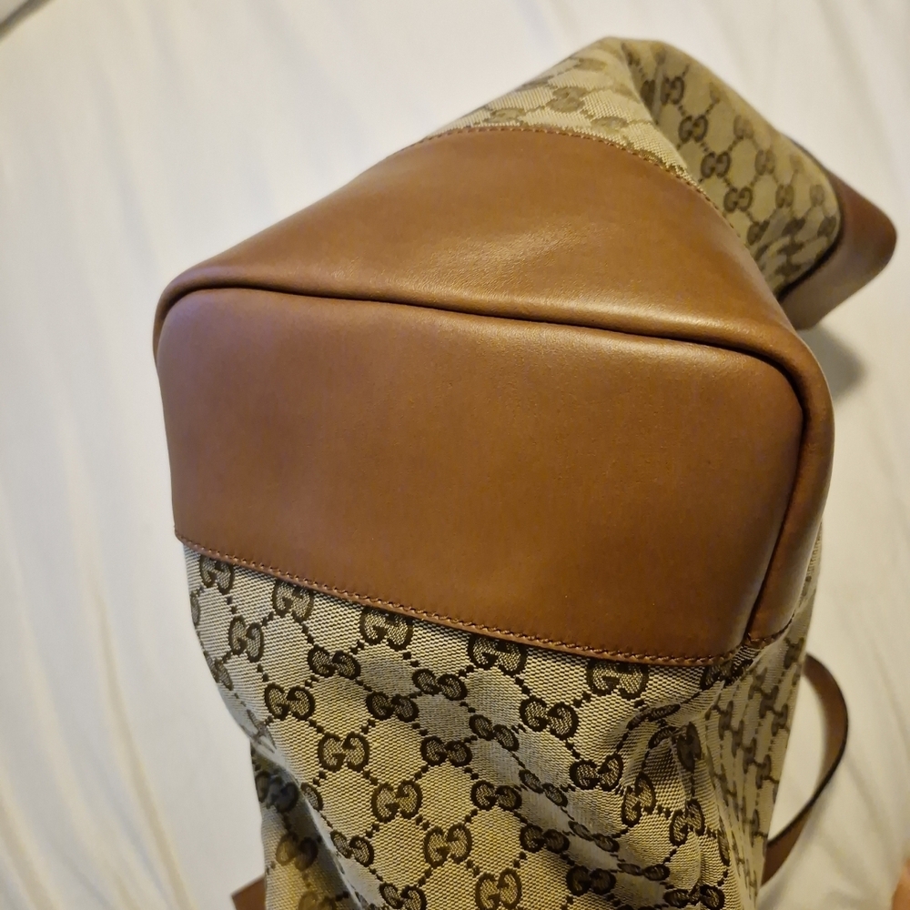 Gucci Monogram Canvas Tote Bag - Picture 9 of 16